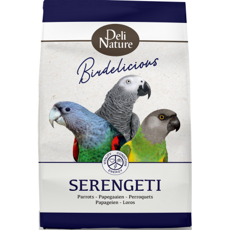 Birdelicious Amazonas Perroquets Serengeti 2kg - Deli Nature à 11,90 € - Deli Nature - 028528 - Perroquets