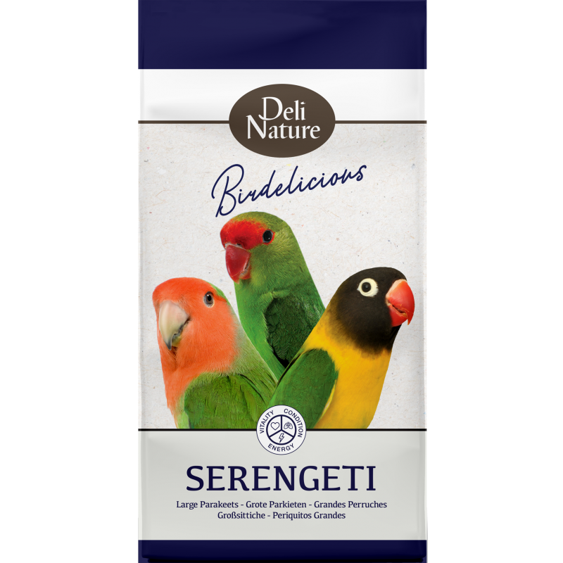 Birdelicious Grandes Perruches Africaines 800gr - Deli Nature