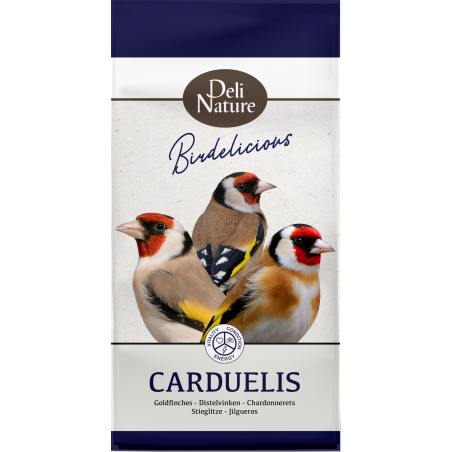 Birdelicious Carduelis - Chardonnerets 750gr - Deli Nature à 6,60 € - Deli Nature - 028511 - Indigènes