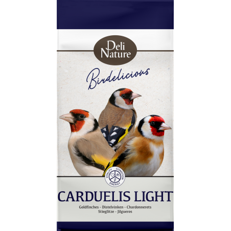Birdelicious Carduelis Light - Chardonnerets Light 750gr - Deli Nature à 7,35 € - Deli Nature - 028512 - Indigènes