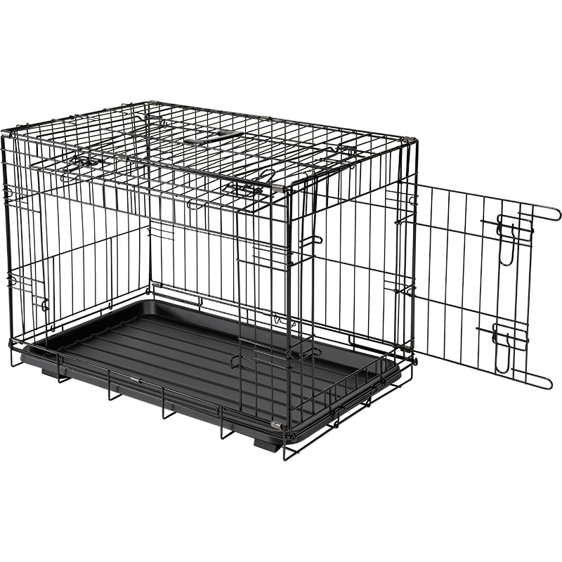 Cage métallique avec porte coulissante Noir S 62x44x50cm - Jack and Vanilla 80/0012 Jack and Vanilla 79,20 € Ornibird