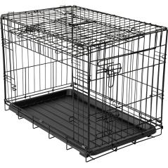 Cage métallique avec porte coulissante Noir S 62x44x50cm 80/0012 Jack and Vanilla 79,20 € Ornibird