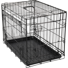 Cage métallique avec porte coulissante Noir XL 107x71x77cm - Jack and Vanilla à 170,00 € - Jack and Vanilla - 80/0015 - Cages...