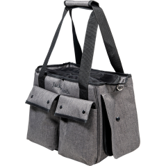 Transporteur Travel Gris/Noir 36x20x28cm - Jack and Vanilla - 54,95 € - Jack and Vanilla - 5415251043341 - Ornibird SRL