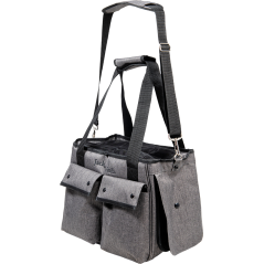 Transporteur Travel Gris/Noir 36x20x28cm - Jack and Vanilla - 54,95 € - Jack and Vanilla - 5415251043341 - Ornibird SRL