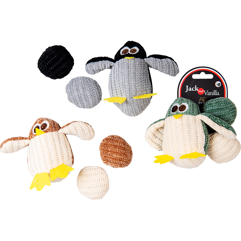 Pinguin avec balles 3pcs 6,5cm - Jack and Vanilla 49/1121 Jack and Vanilla 5,00 € Ornibird