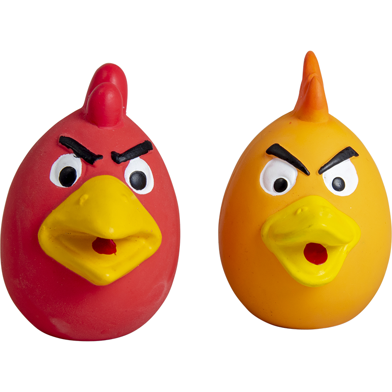Angry Bird Rouge ou jaune 10cm - Jack and Vanilla 49/2059 Jack and Vanilla 6,25 € Ornibird