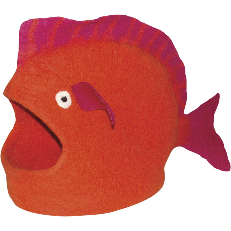 FIN DE SERIE - Abri Poisson Orange Dharma Karma 54x28x20cm - Pet Solutions FIN DE SERIE - Abri Poisson Orange Dharma Karma 54x28x20cm - Pet Solutions