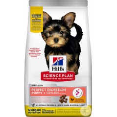 Science Plan Perfect Digestion Puppy Small & Mini Poulet et riz complet 1,5kg - Hill's 607236 Hill's 20,50 € Ornibird
