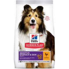 Science Plan Sensitive Stomach & Skin Medium & Large Poulet 12kg - Hill's 604301 Hill's 82,25 € Ornibird