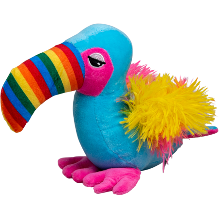 Toucan Bleu 17cm - Animal Boulevard à 9,95 € - Animal Boulevard - AB50006 - Jouets en peluche