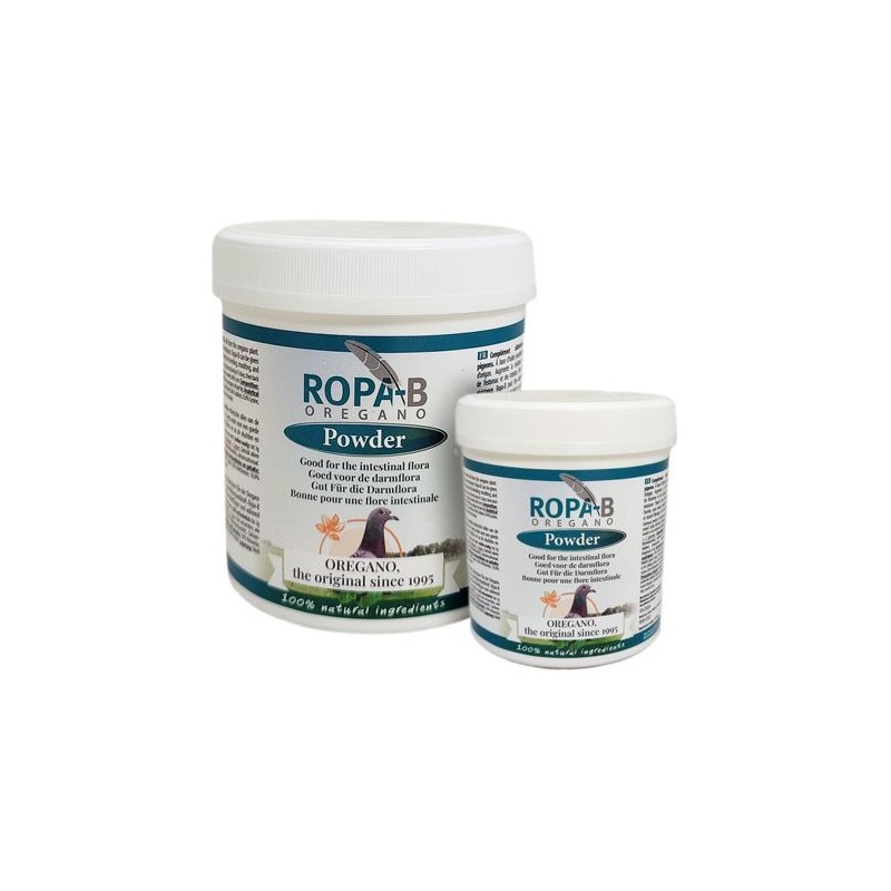 Ropa-B powder 10% (poudre d'origan) 250gr - Ropa-B 95001 Ropa-Vet 20,40 € Ornibird