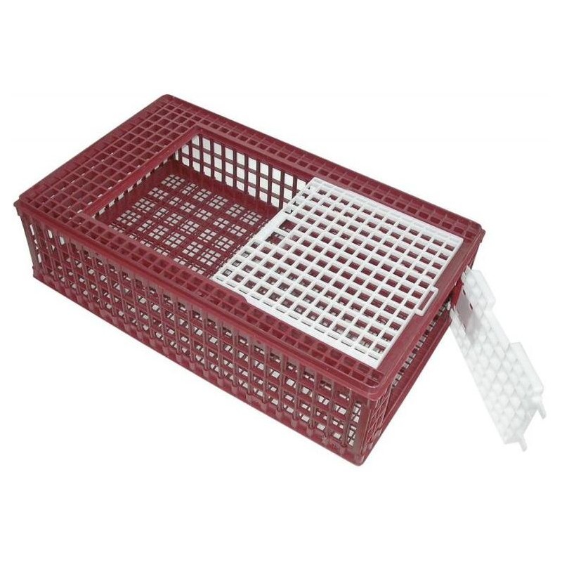 Cage en plastique transport pour poulets 95,5x57x32,5cm - River Systems