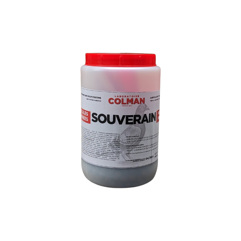 Souverain vitamine pills 1000 caps - Laboratoire Colman CNK0081638 Laboratoire Colman 90,00 € Ornibird
