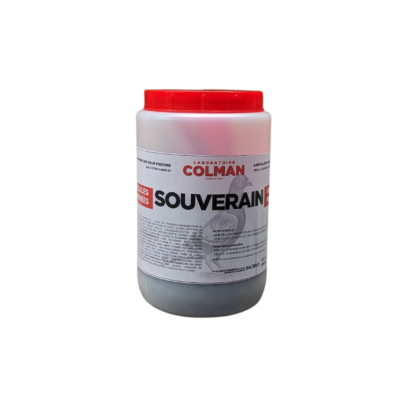 Souverain vitamine pills 1000 caps - Laboratoire Colman CNK0081638 Laboratoire Colman 90,00 € Ornibird Souverain vitamine pills 1000 caps - Laboratoire Colman CNK0081638 Laboratoire Colman 90,00 € Ornibird
