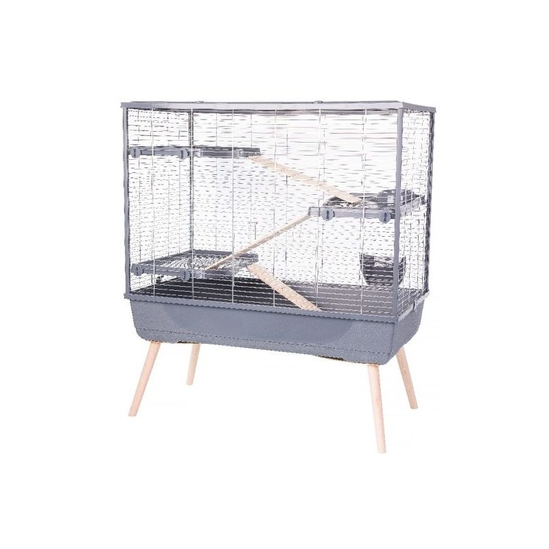 Cage NEOLIFE 100 RAB2 Gris - Zolux 205 664GRI Zolux 150,00 € Ornibird