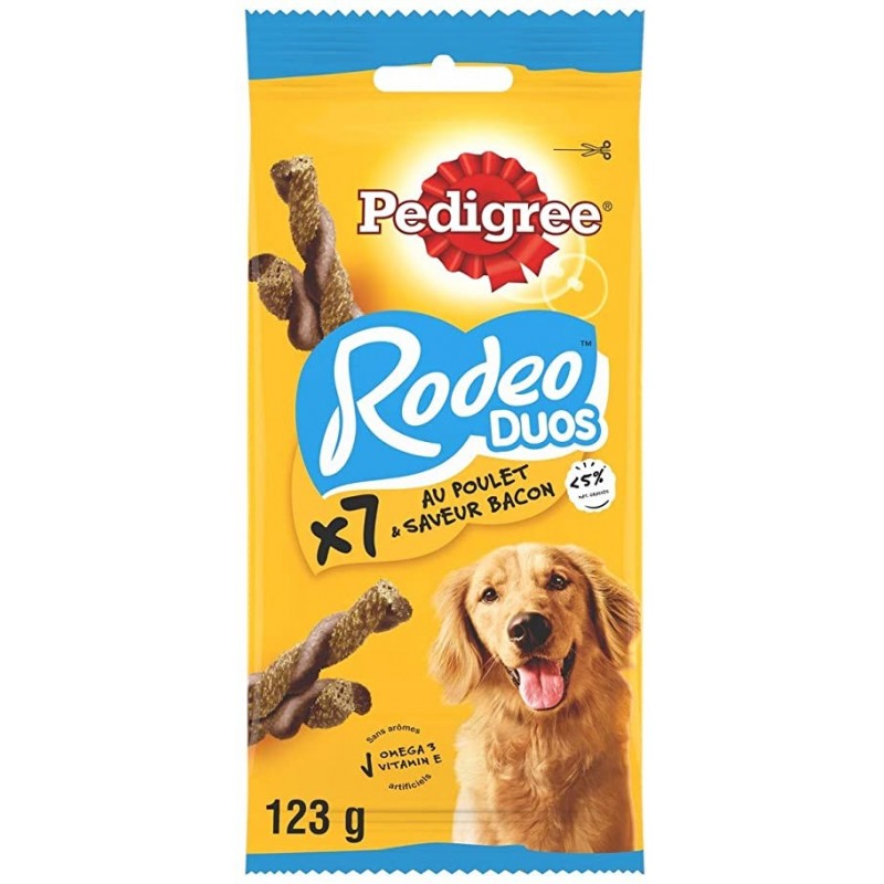 Rodeo Duo poulet bacon 7p - Pedigree