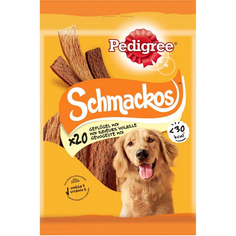 Schmackos volaille 20pc - Pedigree
