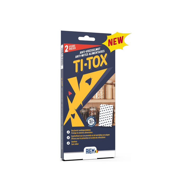 Ti-Tox Anti-Mites Alimentaires - Riem TT009 Riem 6,95 € Ornibird Ti-Tox Anti-Mites Alimentaires - Riem TT009 Riem 6,95 € Ornibird