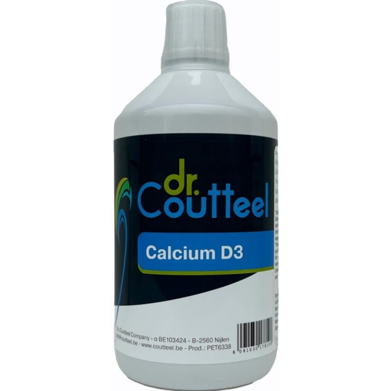 Calcium D3 500ml - Garantit un développement osseux solide - Dr.Coutteel DRC-0019 Dr. Coutteel 18,50 € Ornibird