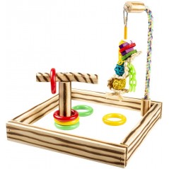 Terrain de jeu kiki multicolore 35x35x37,5cm - Duvo+ - 59,95 € - Duvo + - 5414365385064 - Ornibird SRL