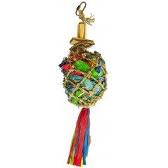 Jouet Perroquet Coco Wicker Cluster 40x15x15cm - Parrots & Toys - 19,25 € - Vogelhof - Parrots & Toys - 6097202152136 - Ornibird SRL