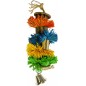 Pompon en raphia avec bambou et coco multicolore L/29x8,9x8,9cm - Duvo+
