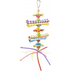 Pendentif coloré avec des jouets en plastique multicolore 29,2x17,8x6,4cm - Duvo+ 12707 Duvo + 11,95 € Ornibird