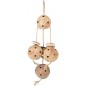 Coconut jungle grand pendentif avec sisal & carton brun 72,5x25x12cm - Duvo+