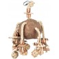 Coconut jungle pendentif boules de saules & blocs en bois brun 35x20x15cm - Duvo+ Coconut jungle pendentif boules de saules & blocs en bois brun 35x20x15cm - Duvo+
