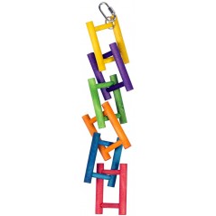 Colorful wooden bird ladder 40x6cm - Duvo+ 4745047 Duvo + 9,95 € Ornibird
