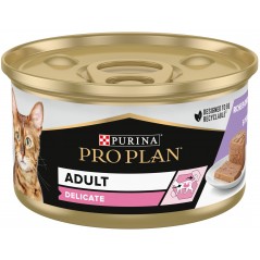 Adult Delicate - Mousse riche en dinde 85gr - Pro Plan 12458940 Purina 1,85 € Ornibird