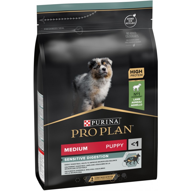 Puppy Medium Sensitive Digestion - Riche en agneau 3kg - Pro Plan 12278099 Purina 29,50 € Ornibird