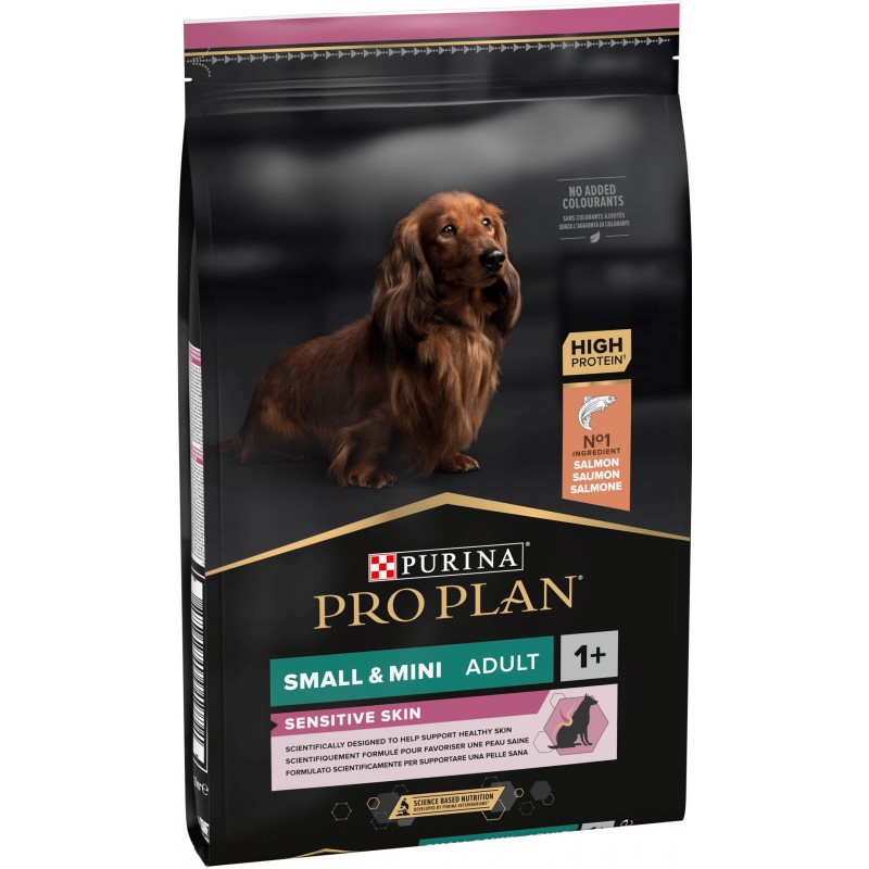 Adult Small & Mini Sensitive Skin - Riche en saumon 7kg - Pro Plan