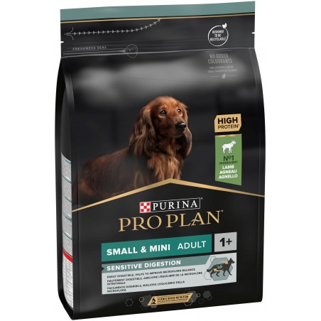 Adult Small & Mini Sensitive Digestion - Riche en agneau 3kg - Pro Plan à 29,99 € - Purina - 12377367 - Pro Plan