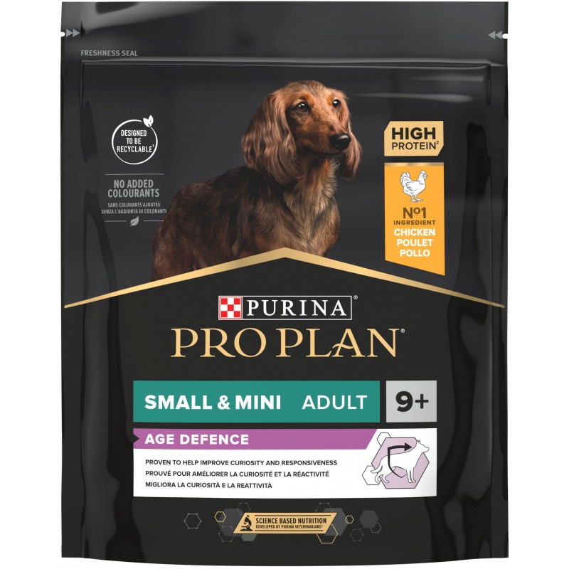 Adult 9+ Small & Mini Age Defence - Riche en poulet 700gr - Pro Plan 12272470 Purina 9,15 € Ornibird