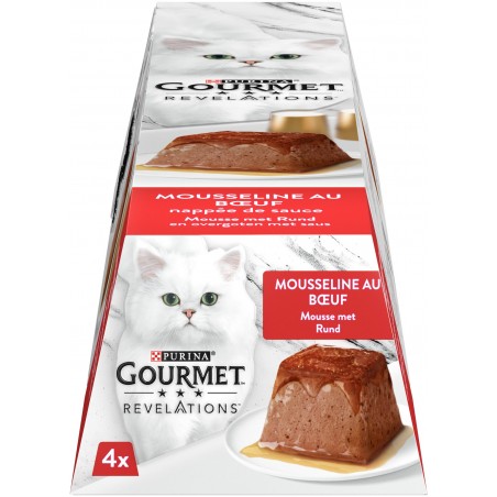 Révélations - Mousseline au boeuf 4x57g - Gourmet à 3,99 € -  - 12455064 - Accueil