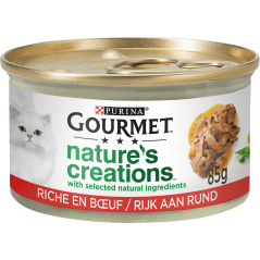 Nature's Créations - Au Boeuf 85gr - Gourmet 12425599 Purina 1,35 € Ornibird