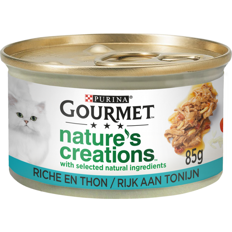 Nature's Créations - Au thon 85gr - Gourmet 12425930 Purina 1,35 € Ornibird