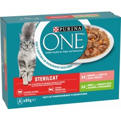 Sterilcat 8x85gr - One à 7,59 € - Purina - 12499560 - One