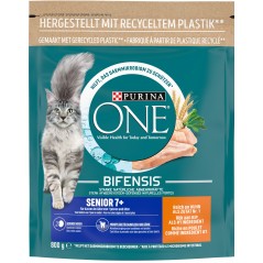 Bifensis Senior 7+ - Riche en poulet et aux céréales complètes 800gr - One à 7,79 € - Purina - 12297825 - One