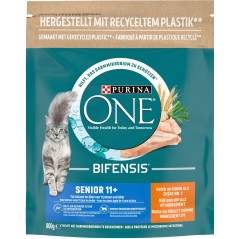Bifensis Senior 11+ - Riche en poulet et aux céréales complètes 800gr - One à 7,79 € - Purina - 12507959 - One