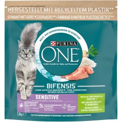Bifensis Sensitive - Riche en dinde et au riz 1,5kg - One à 13,69 € - Purina - 12519378 - One