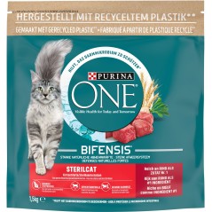 Bifensis Sterilcat - Riche en boeuf et au blé 1,5kg - One à 12,89 € - Purina - 12519376 - One