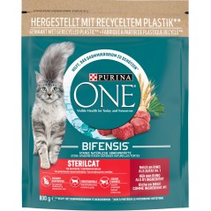 Bifensis Sterilcat - Riche en boeuf et au blé 800gr - One à 7,39 € - Purina - 12297645 - One