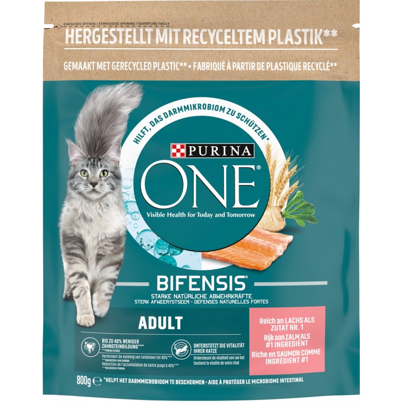 Bifensis Adult - Riche en saumon et aux céréales complètes 800gr - One