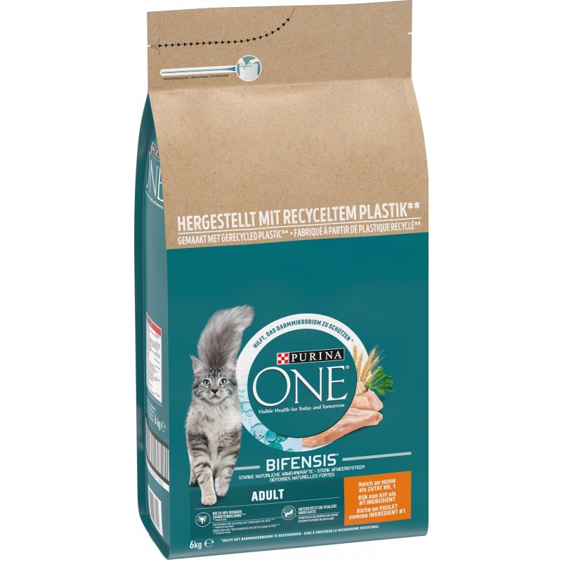 Bifensis Adult - Riche en poulet et aux céréales complètes 6kg - One 12378885 Purina 39,55 € Ornibird