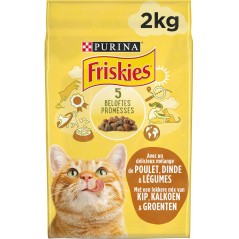 Chats d'Intérieur - Au poulet et aux légumes 2kg - Friskies 12460334 Purina 9,10 € Ornibird
