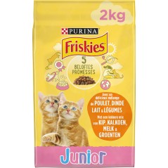 Junior - Au poulet, aux légumes et au lait 2kg - Friskies 12460360 Purina 9,10 € Ornibird