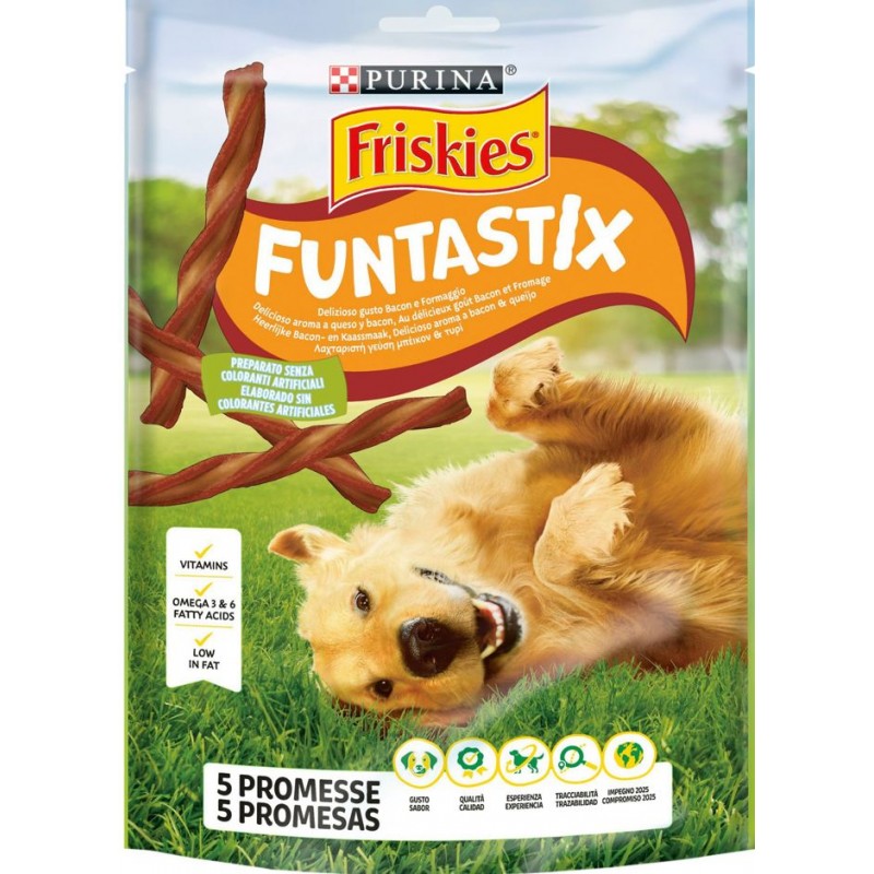 Funtastix - Au délicieux goût de bacon et de fromage 175gr - Friskies 12343957 Purina 2,85 € Ornibird